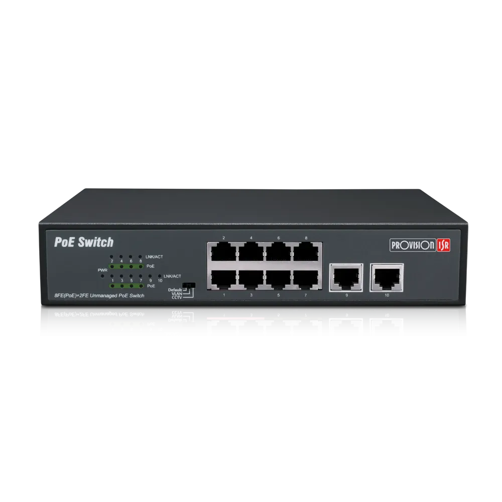 תמונה של סוויץ' POE איכותי עם 8 פורטים POES-08120C2I תמונה של סוויץ' POE איכותי עם 8 פורטים POES-08120C2I
