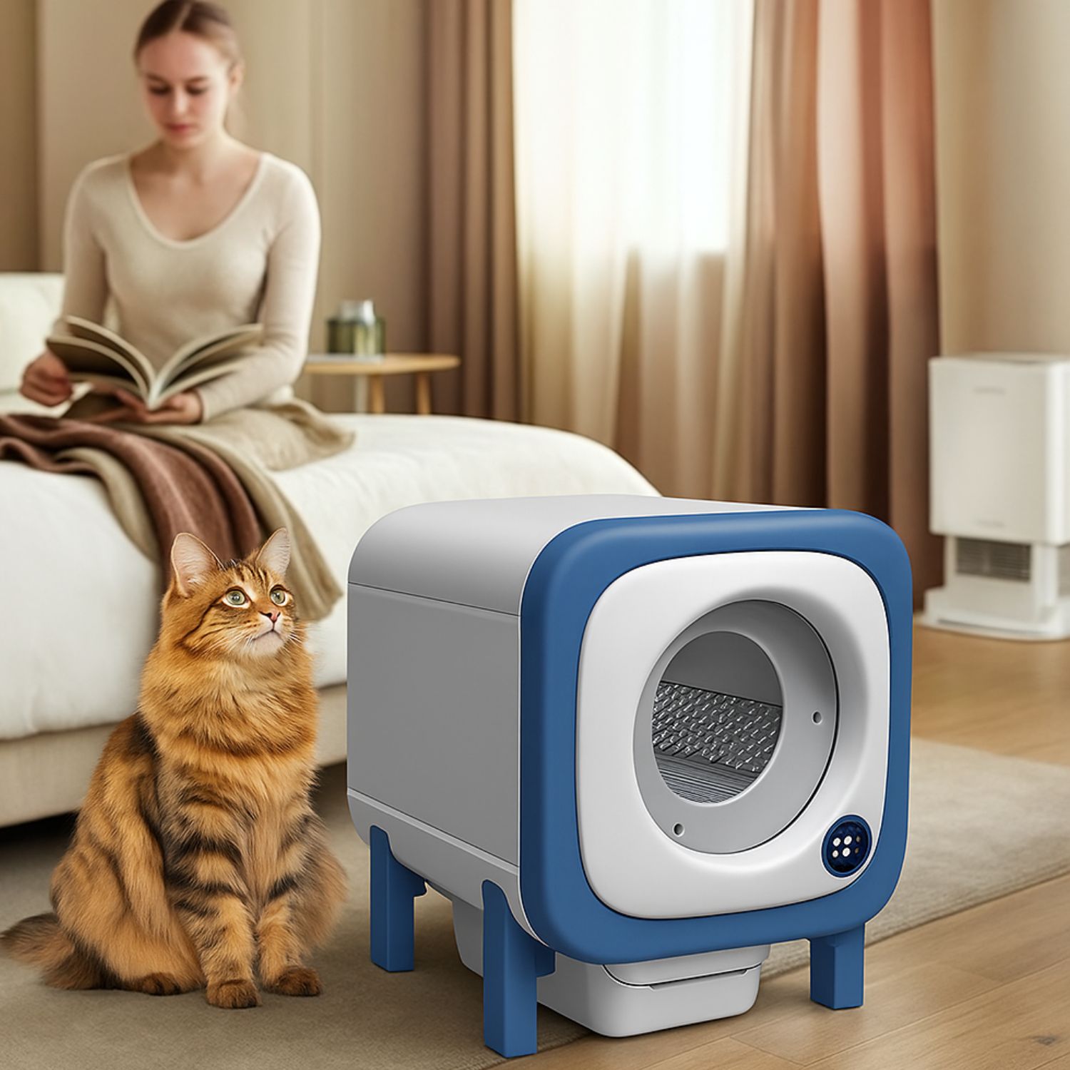תמונה של שירותים חכמים לחתול מבית PetStar מדגם X25